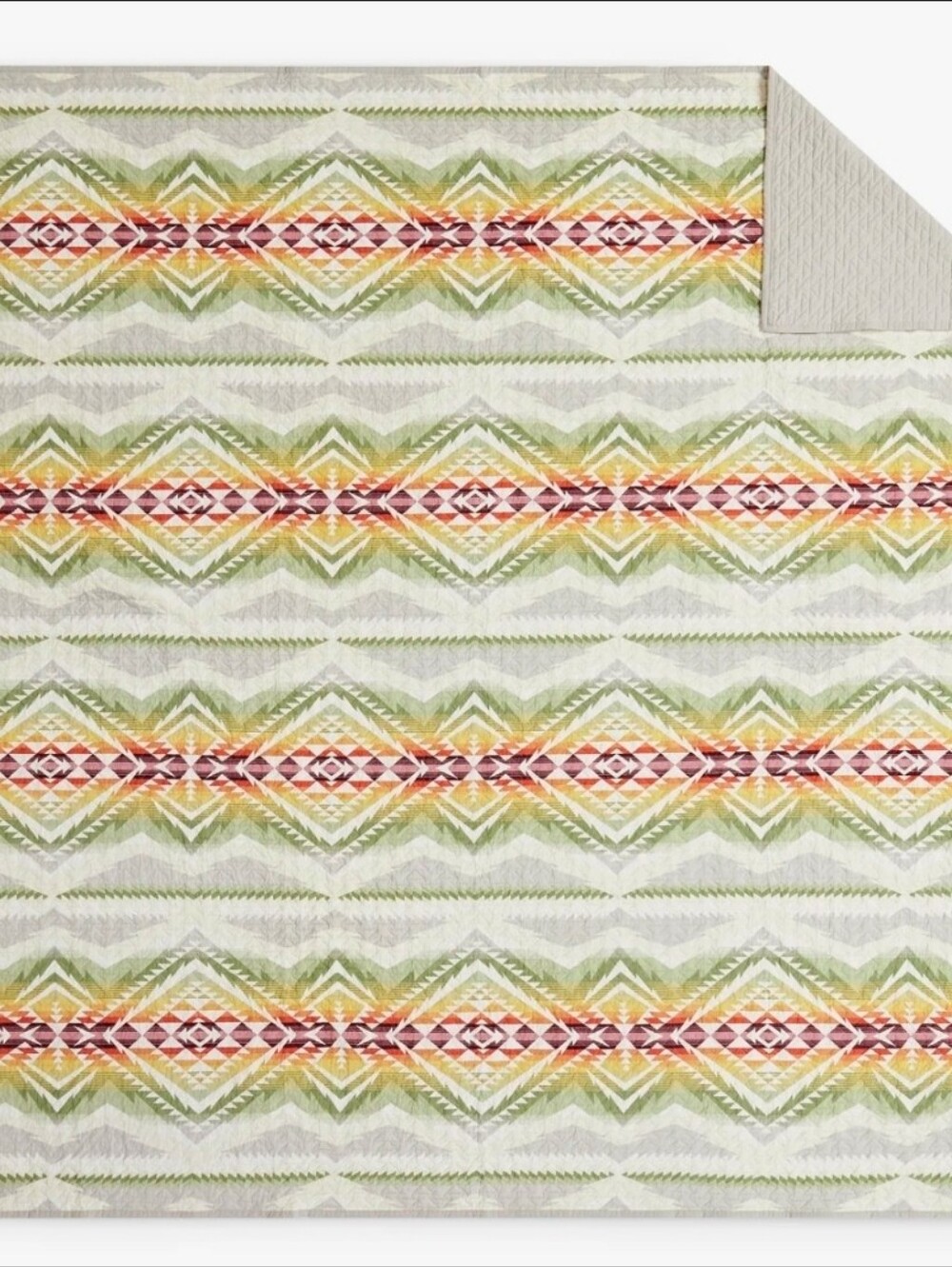 Pendleton Twin Coverlet Set - Cascadia Western Design, 1 Standard Sham - Picture 3 of 9